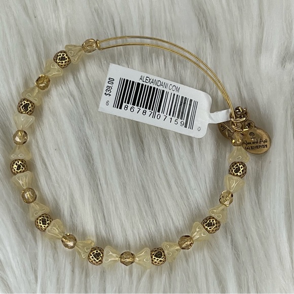 Alex and Ani Jewelry - Alex and Ani Rafaelian Gold Mosaic Sunbeam Beaded Bangle Bracelet